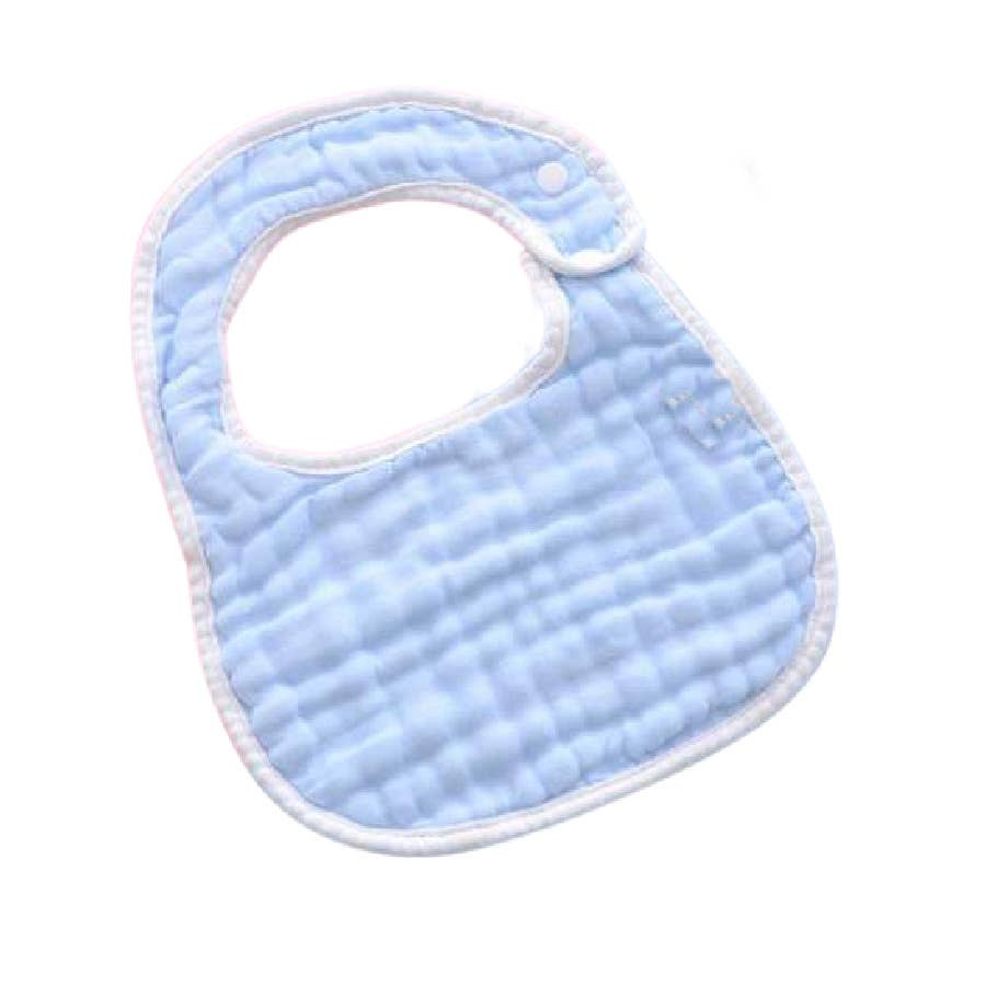 Muslin Baby Bib with monogram