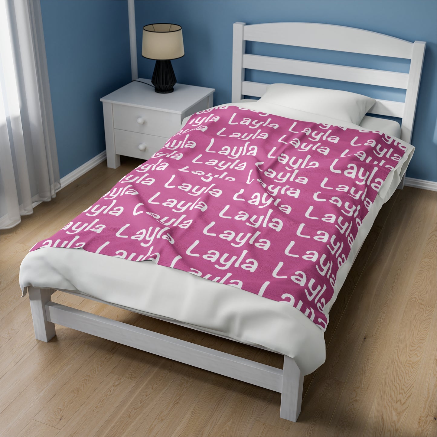 Custom Name Plush Blanket