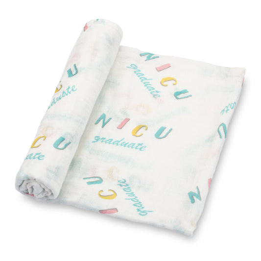 NICU Graduate Baby Swaddle Blanket