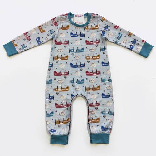 Airplane Boy Romper