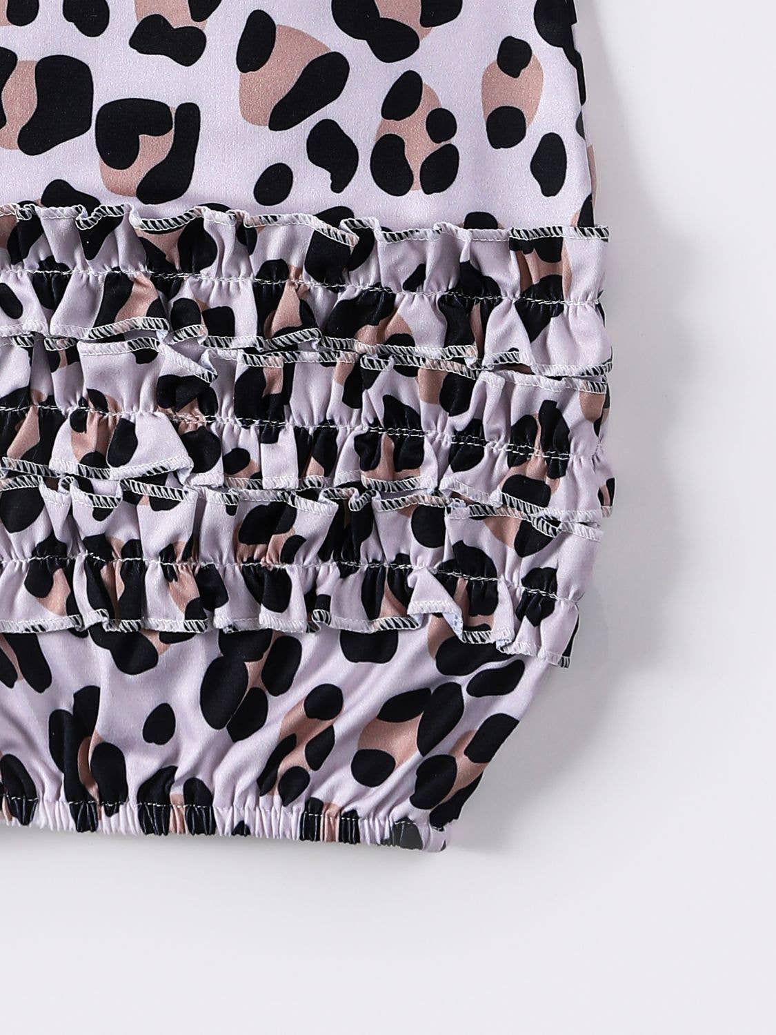 Leopard Baby Gown