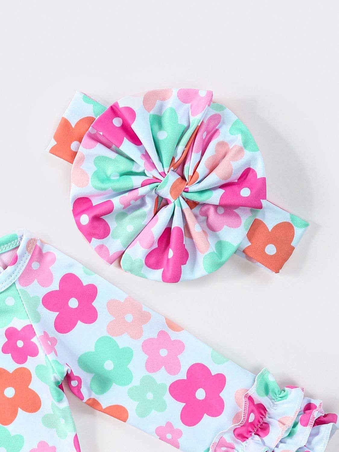 Bright Daisy Baby Gown