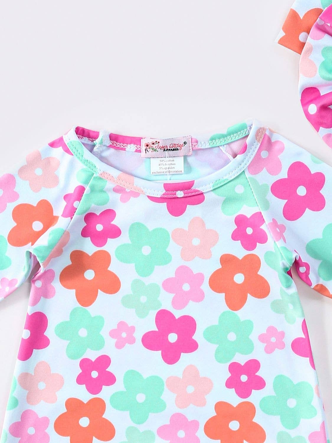 Bright Daisy Baby Gown